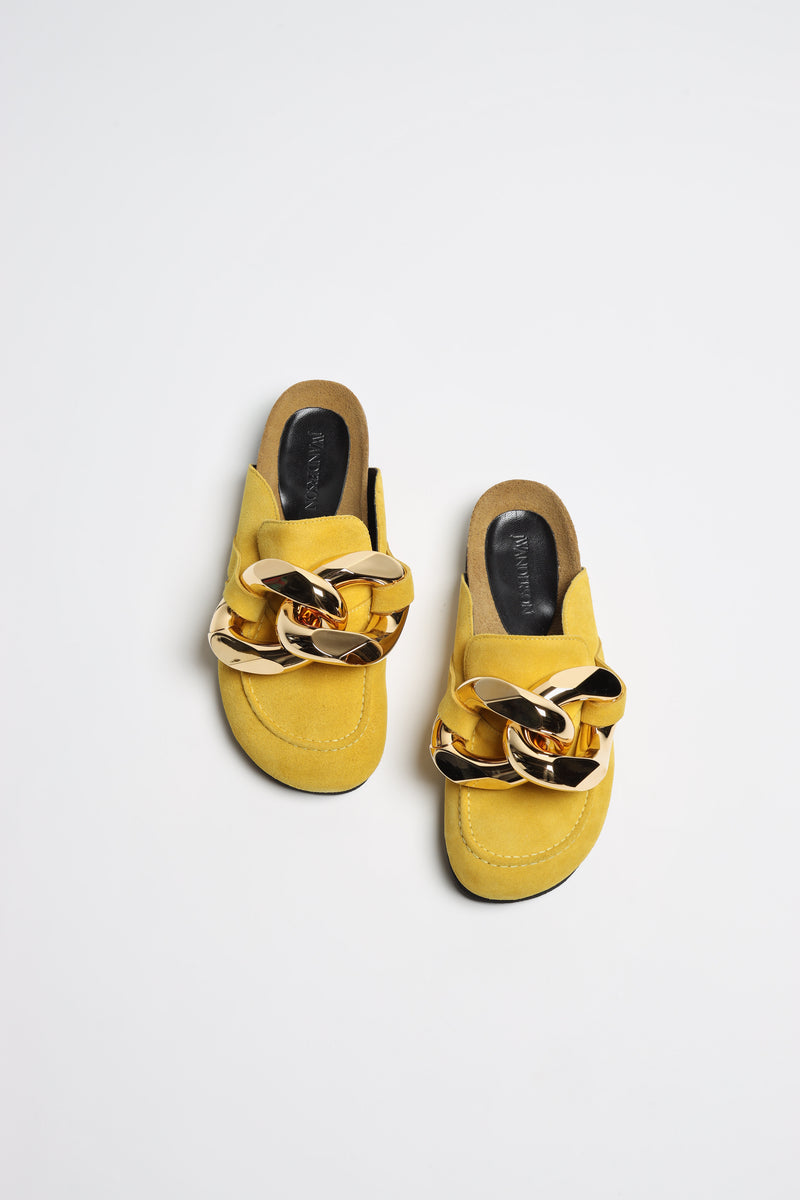 Mules in yellow