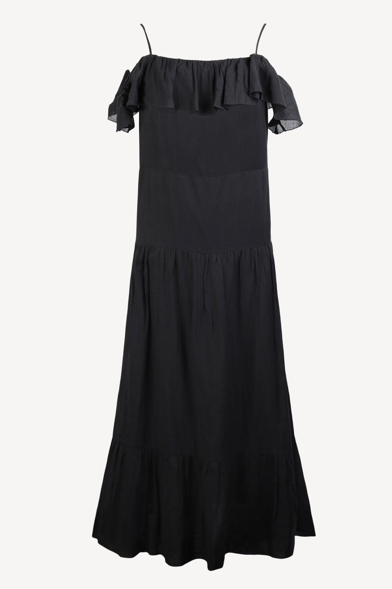 Maxi dress Juliet in black