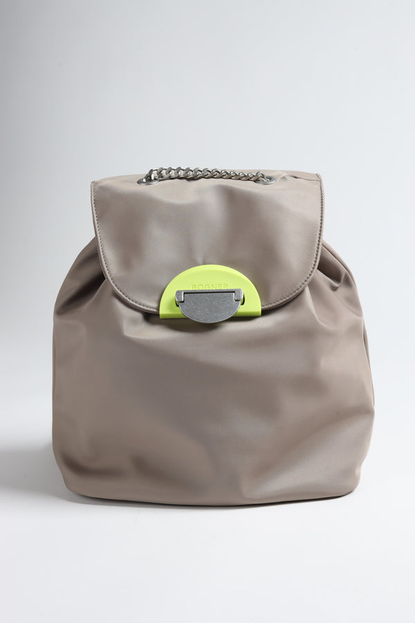 Nylon-Rucksack in Taupe