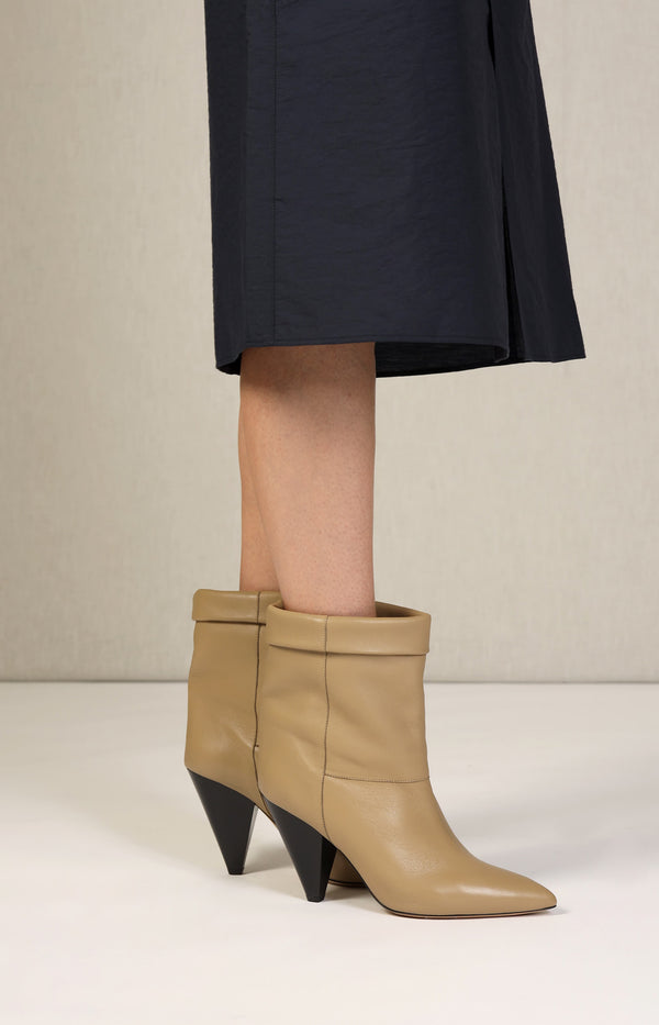 Ankle boots Luido in Camel