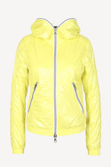 Down jacket in yellow