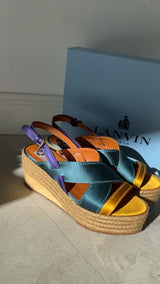 Wedge-Espadrilles in Multi