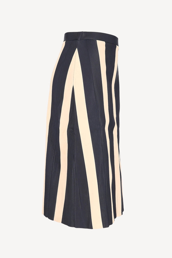 Leather skirt Astridou in mariniere