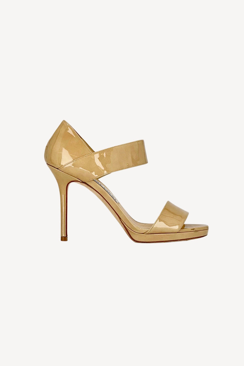 Sandaletten Alana in Nude Patent