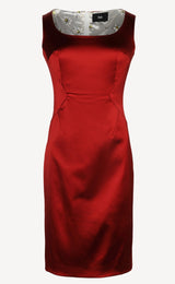 Kleid in Rot