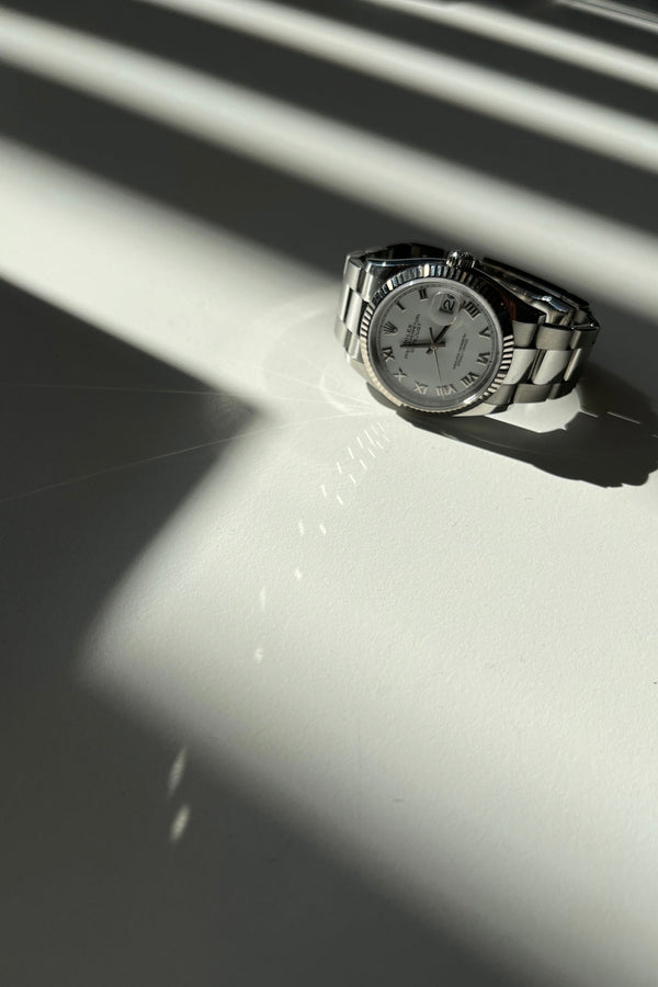Watch Oyster Perpetual Datejust in silver