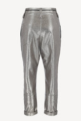 Pants in silver