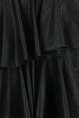 Skirt Shiny in black